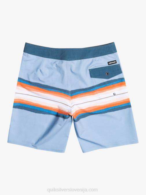 Quiksilver PJ4H1449 moški zbledel denim surfsilk resin tint 19 kratke hlače za desko