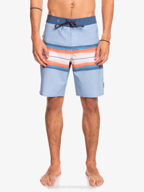 Quiksilver PJ4H1449 moški zbledel denim surfsilk resin tint 19 kratke hlače za desko