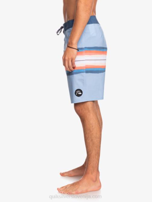Quiksilver PJ4H1449 moški zbledel denim surfsilk resin tint 19 kratke hlače za desko