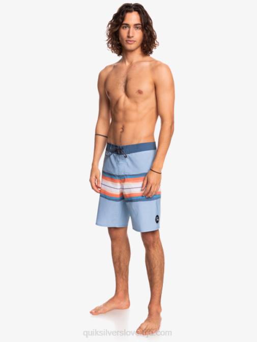 Quiksilver PJ4H1449 moški zbledel denim surfsilk resin tint 19 kratke hlače za desko