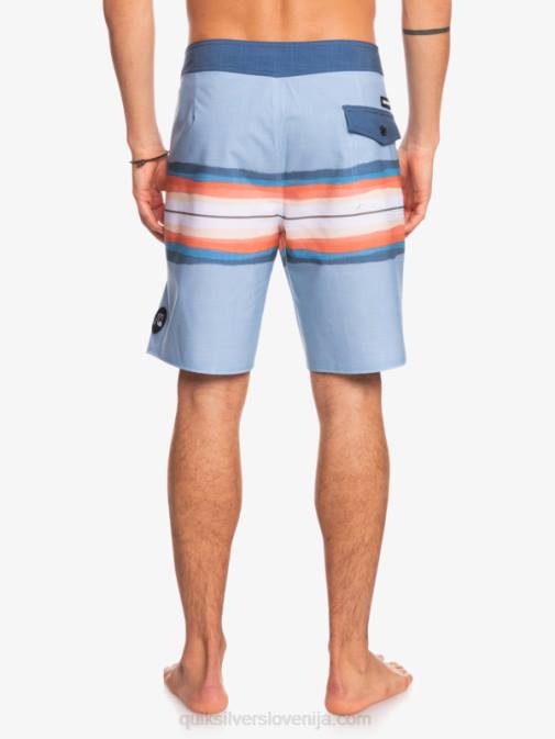 Quiksilver PJ4H1449 moški zbledel denim surfsilk resin tint 19 kratke hlače za desko