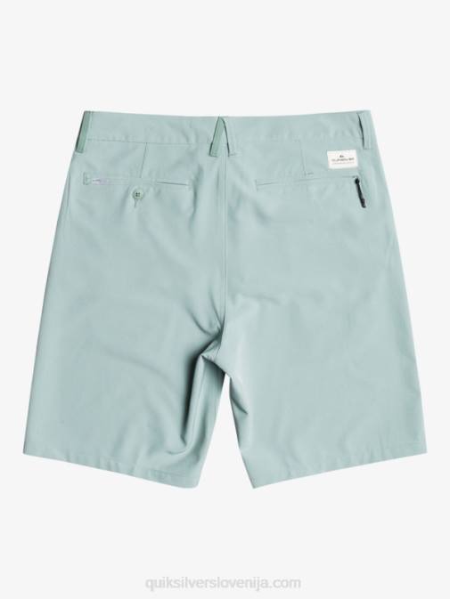 Quiksilver PJ4H144 moški zeleno okolje kratke hlače ocean union amphibian 20 hybrid