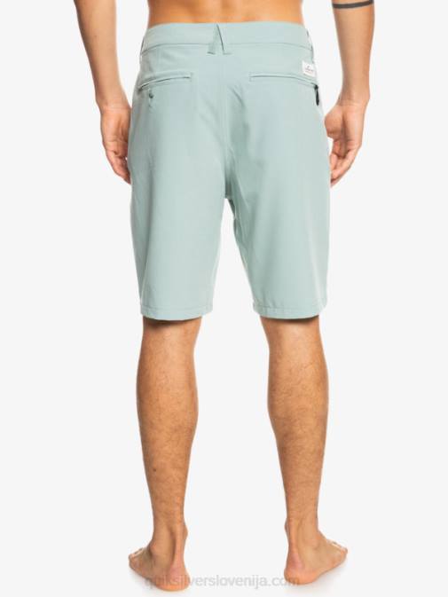 Quiksilver PJ4H144 moški zeleno okolje kratke hlače ocean union amphibian 20 hybrid