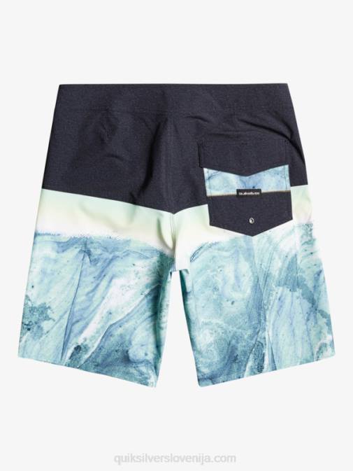 Quiksilver PJ4H1451 moški zeleni pepel deskarske hlače surfsilk panel 20