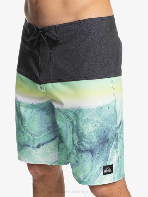 Quiksilver PJ4H1451 moški zeleni pepel deskarske hlače surfsilk panel 20