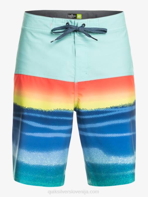Quiksilver PJ4H1455 moški bazen zelen deskarske hlače surfsilk panel 20