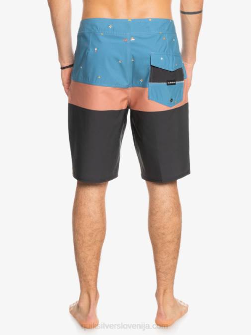 Quiksilver PJ4H1458 moški deželno modra deskarske hlače surfsilk panel 20