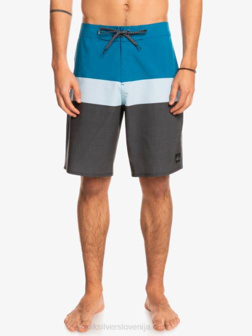 Quiksilver PJ4H1462 moški modro siva deskarske hlače surfsilk panel 20