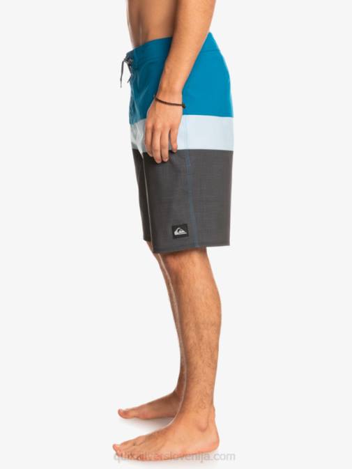 Quiksilver PJ4H1462 moški modro siva deskarske hlače surfsilk panel 20
