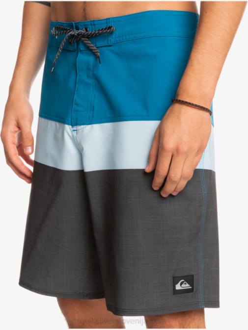 Quiksilver PJ4H1462 moški modro siva deskarske hlače surfsilk panel 20