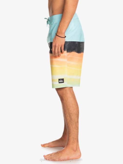 Quiksilver PJ4H1463 moški angelsko modra deskarske hlače surfsilk panel 20