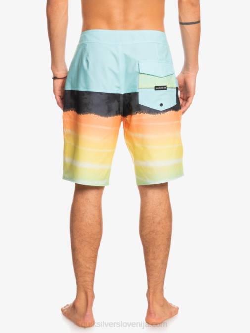 Quiksilver PJ4H1463 moški angelsko modra deskarske hlače surfsilk panel 20