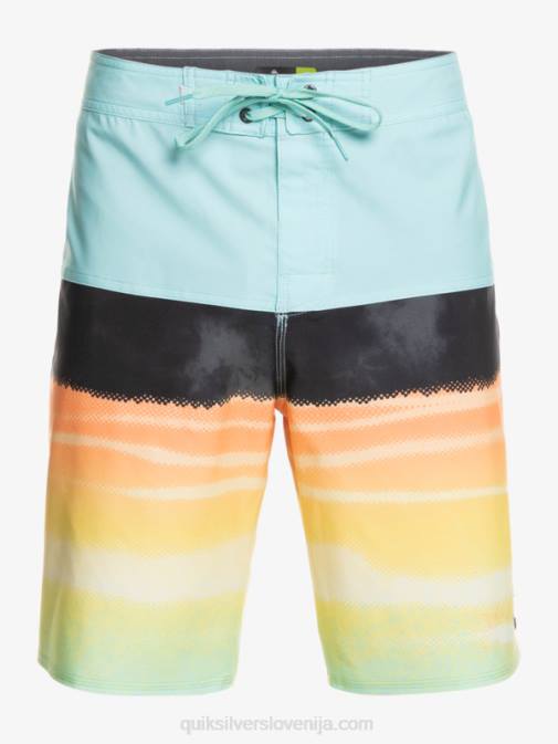 Quiksilver PJ4H1463 moški angelsko modra deskarske hlače surfsilk panel 20