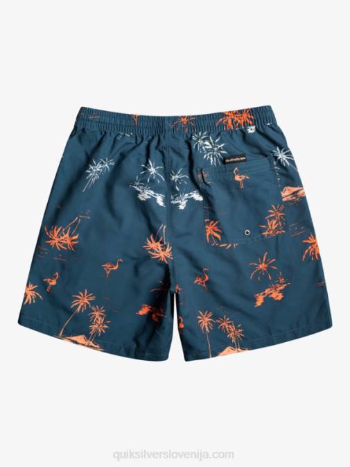 Quiksilver PJ4H1465 moški majolika modra vsakdanji mix 17 volejev