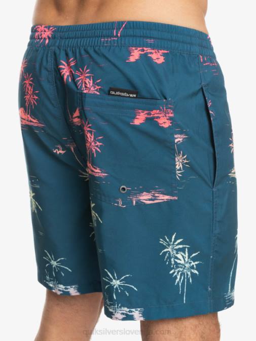 Quiksilver PJ4H1465 moški majolika modra vsakdanji mix 17 volejev