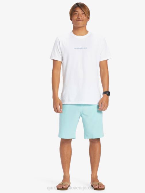Quiksilver PJ4H146 moški angelsko modra kratke hlače ocean union amphibian 20 hybrid