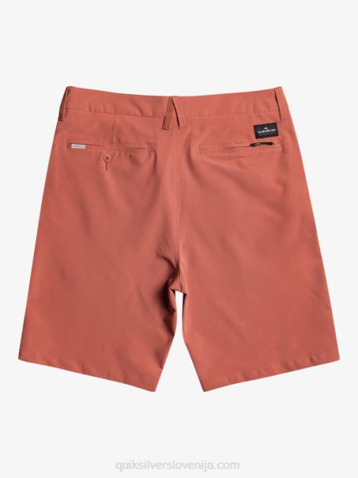 Quiksilver PJ4H147 moški marsala kratke hlače ocean union amphibian 20 hybrid