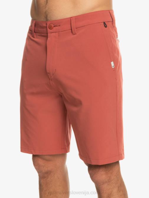 Quiksilver PJ4H147 moški marsala kratke hlače ocean union amphibian 20 hybrid