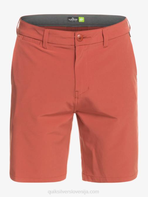 Quiksilver PJ4H147 moški marsala kratke hlače ocean union amphibian 20 hybrid