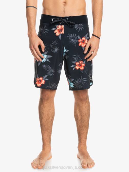 Quiksilver PJ4H1496 moški Črna deskarske hlače surfsilk scallop 19
