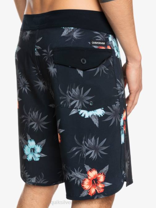 Quiksilver PJ4H1496 moški Črna deskarske hlače surfsilk scallop 19