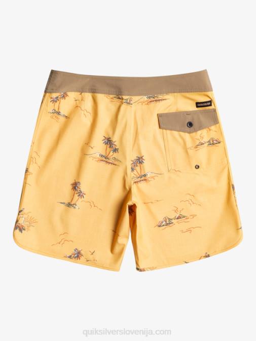 Quiksilver PJ4H1497 moški oker deskarske hlače surfsilk scallop 19