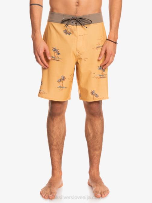 Quiksilver PJ4H1497 moški oker deskarske hlače surfsilk scallop 19