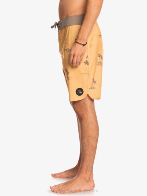 Quiksilver PJ4H1497 moški oker deskarske hlače surfsilk scallop 19