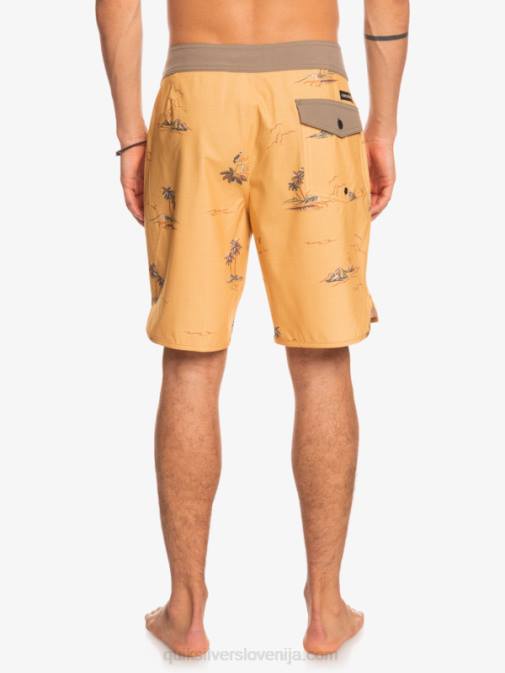 Quiksilver PJ4H1497 moški oker deskarske hlače surfsilk scallop 19