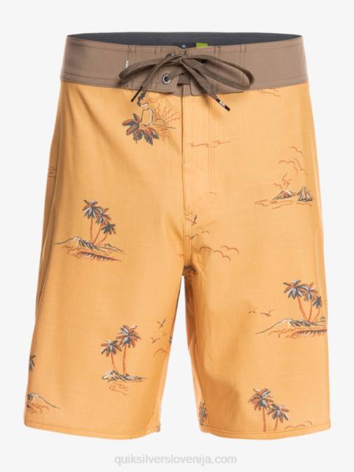 Quiksilver PJ4H1497 moški oker deskarske hlače surfsilk scallop 19