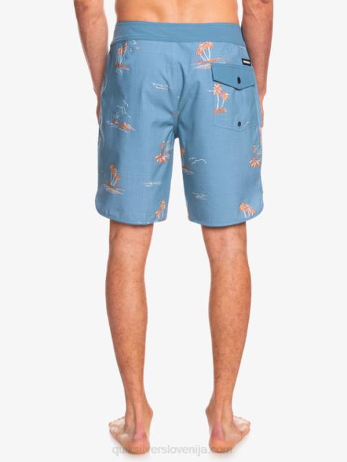 Quiksilver PJ4H1498 moški kapitani modri deskarske hlače surfsilk scallop 19