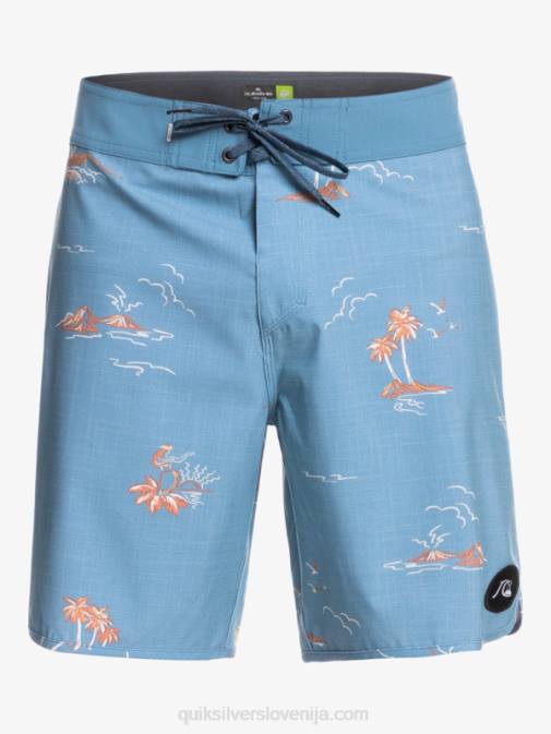 Quiksilver PJ4H1498 moški kapitani modri deskarske hlače surfsilk scallop 19