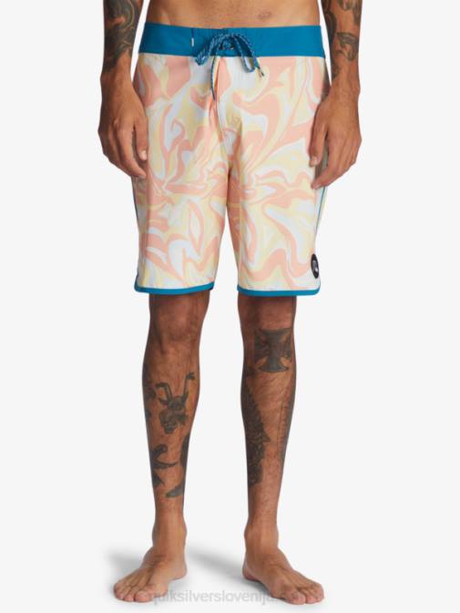 Quiksilver PJ4H1499 moški breskev roza deskarske hlače surfsilk scallop 19
