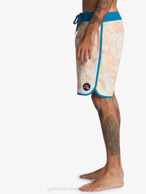 Quiksilver PJ4H1499 moški breskev roza deskarske hlače surfsilk scallop 19