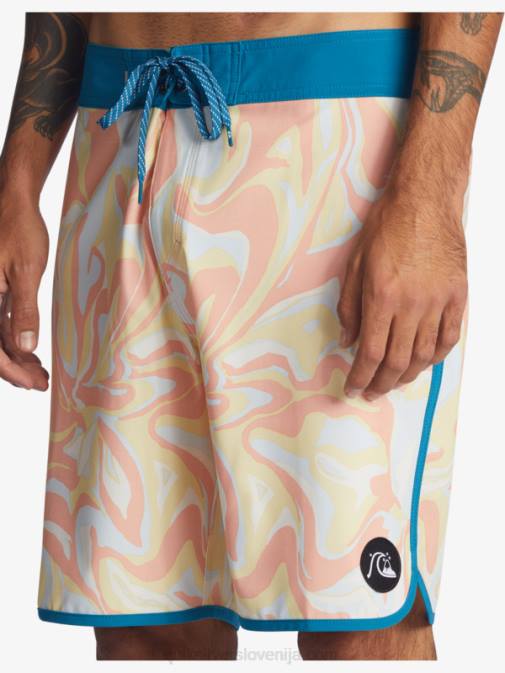 Quiksilver PJ4H1499 moški breskev roza deskarske hlače surfsilk scallop 19
