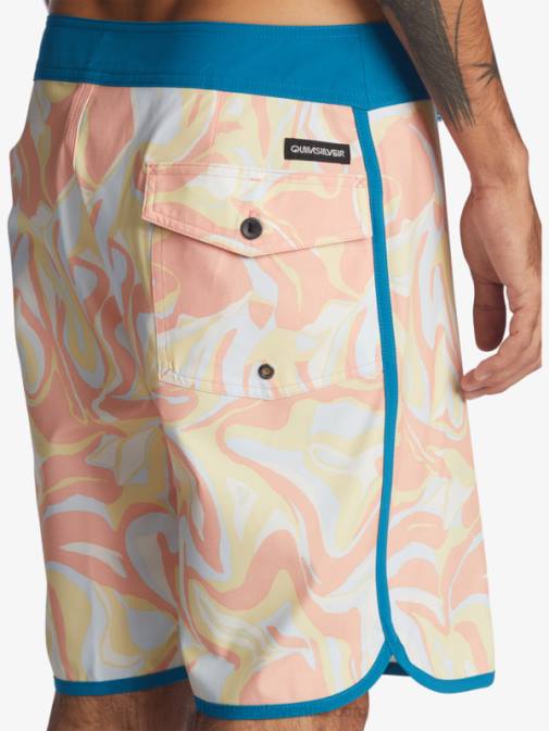 Quiksilver PJ4H1499 moški breskev roza deskarske hlače surfsilk scallop 19