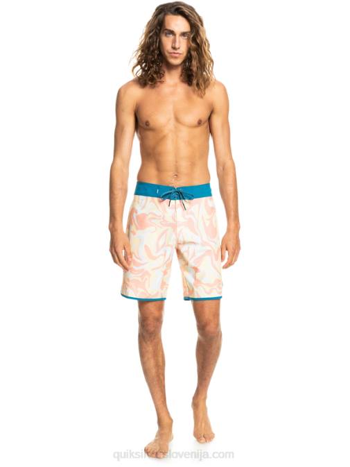Quiksilver PJ4H1499 moški breskev roza deskarske hlače surfsilk scallop 19