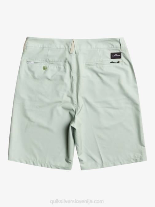 Quiksilver PJ4H149 moški puščavski žajbelj kratke hlače ocean union amphibian 20 hybrid