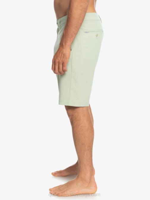 Quiksilver PJ4H149 moški puščavski žajbelj kratke hlače ocean union amphibian 20 hybrid