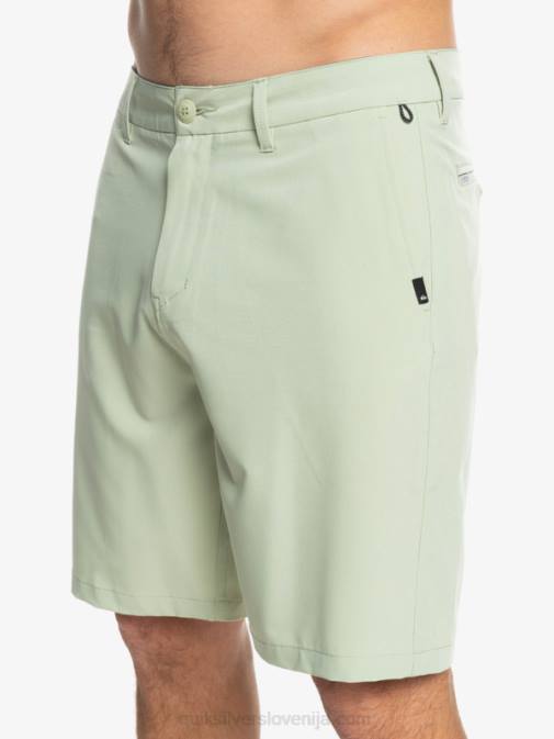 Quiksilver PJ4H149 moški puščavski žajbelj kratke hlače ocean union amphibian 20 hybrid