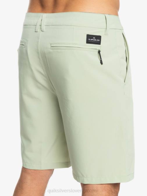Quiksilver PJ4H149 moški puščavski žajbelj kratke hlače ocean union amphibian 20 hybrid