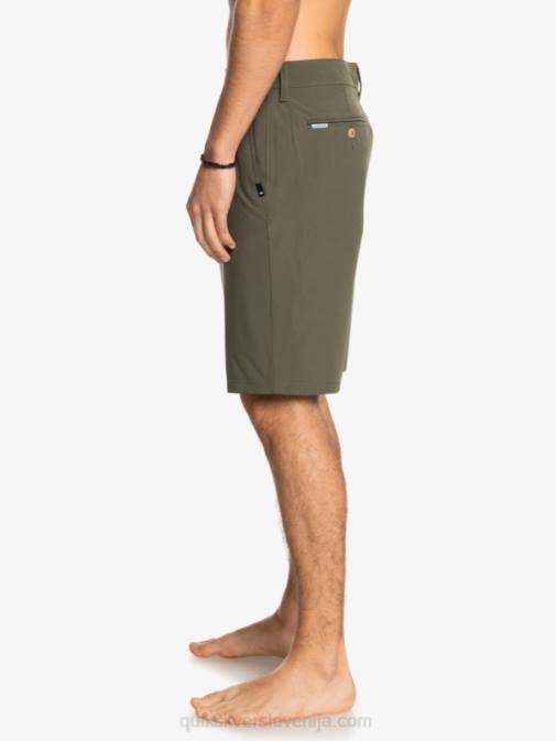 Quiksilver PJ4H150 moški grozdni list kratke hlače ocean union amphibian 20 hybrid