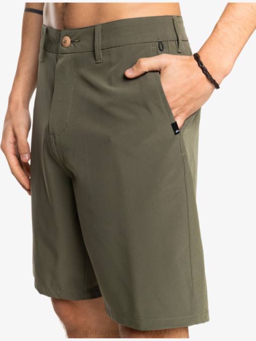 Quiksilver PJ4H150 moški grozdni list kratke hlače ocean union amphibian 20 hybrid