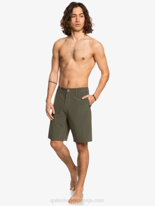 Quiksilver PJ4H150 moški grozdni list kratke hlače ocean union amphibian 20 hybrid