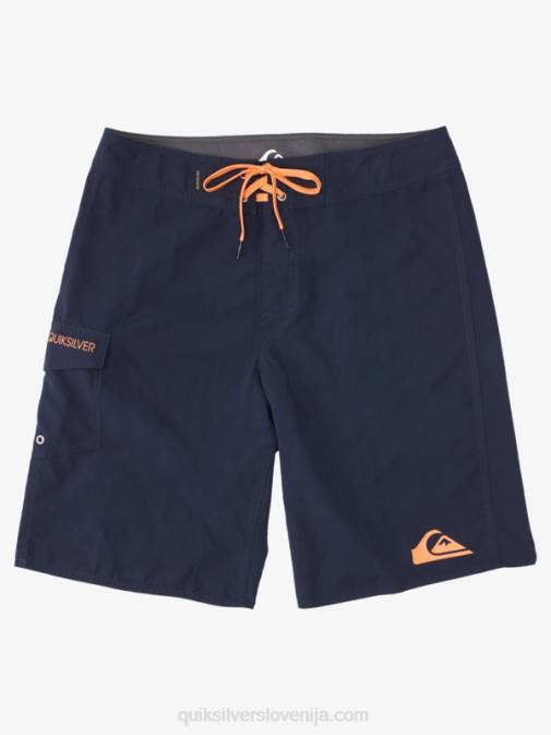 Quiksilver PJ4H1535 moški mornarsko modri blazer dnevne 21 hlače za desko