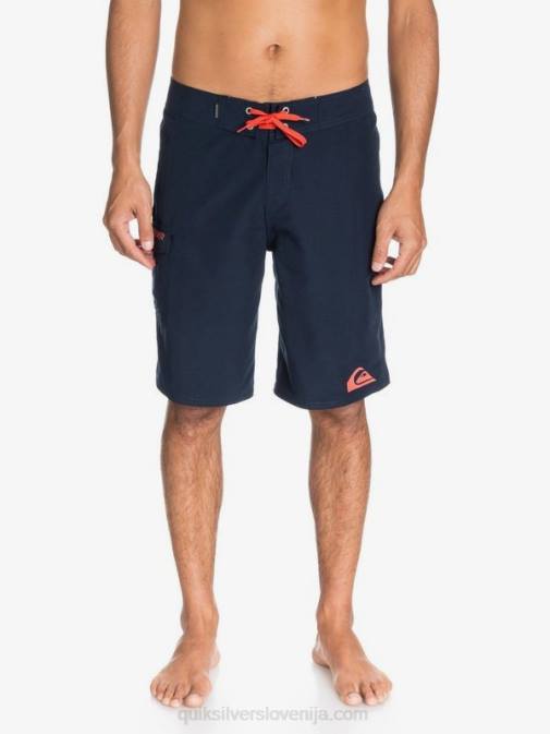 Quiksilver PJ4H1535 moški mornarsko modri blazer dnevne 21 hlače za desko