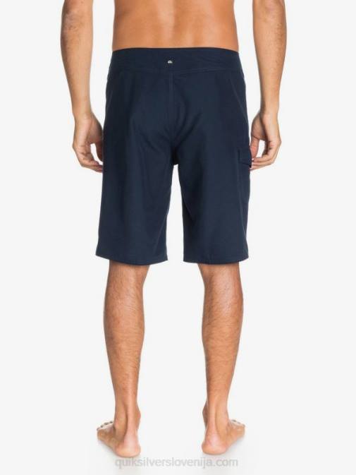 Quiksilver PJ4H1535 moški mornarsko modri blazer dnevne 21 hlače za desko