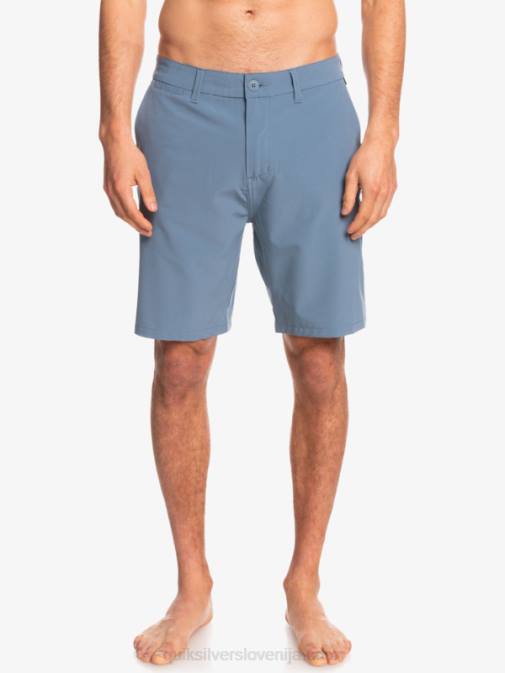 Quiksilver PJ4H153 moški modra fatamorgana kratke hlače ocean union amphibian 20 hybrid