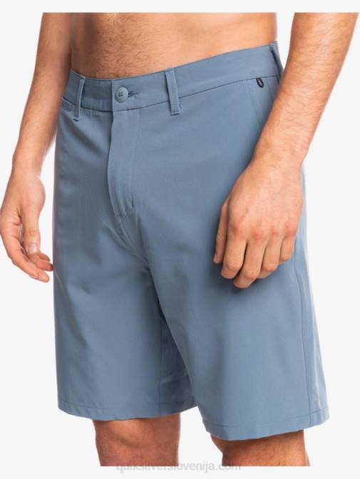 Quiksilver PJ4H153 moški modra fatamorgana kratke hlače ocean union amphibian 20 hybrid