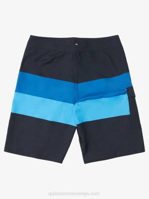 Quiksilver PJ4H1541 moški črna amazonka 21 črta dnevne 21 hlače za desko